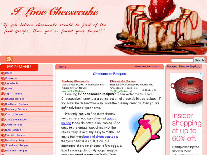 www.i-love-cheesecake.com