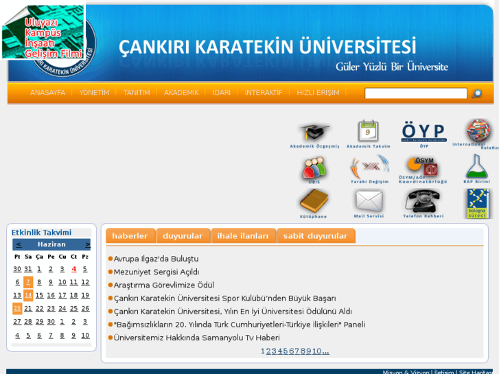 www.karatekin.edu.tr