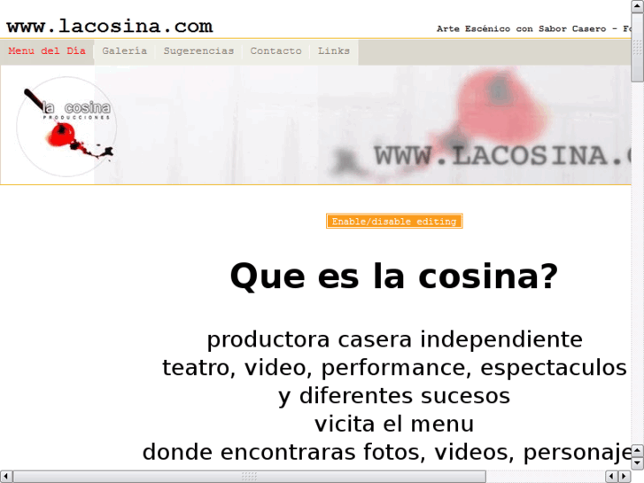 www.lacosina.com