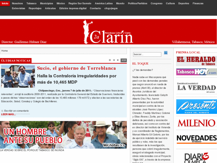 www.lasegundadelclarin.com