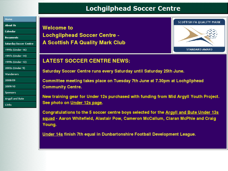 www.lochgilpheadsoccercentre.com