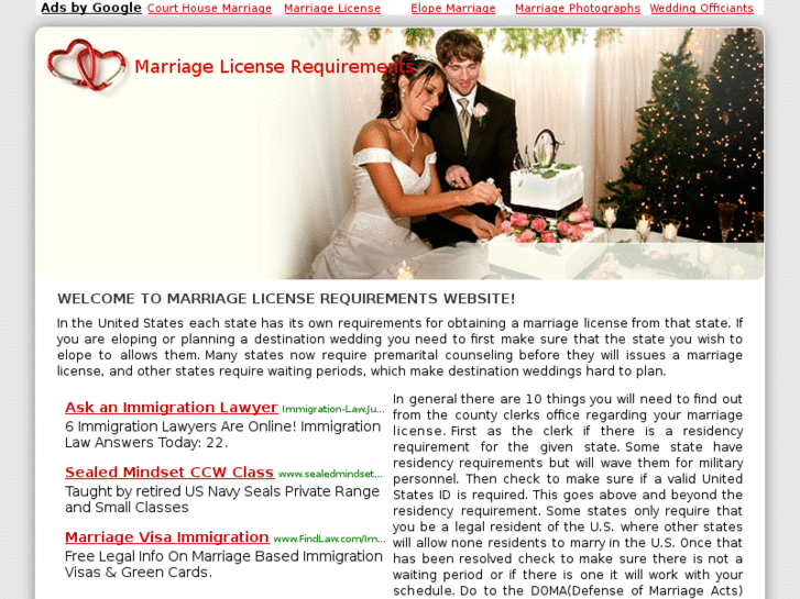 www.marriagelicenserequirements.info