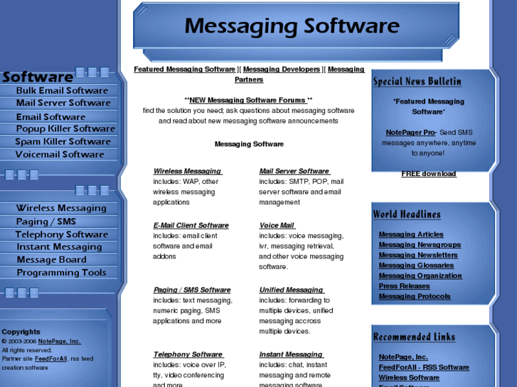 www.messaging-software.net