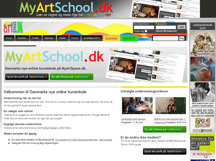 www.myartschool.dk