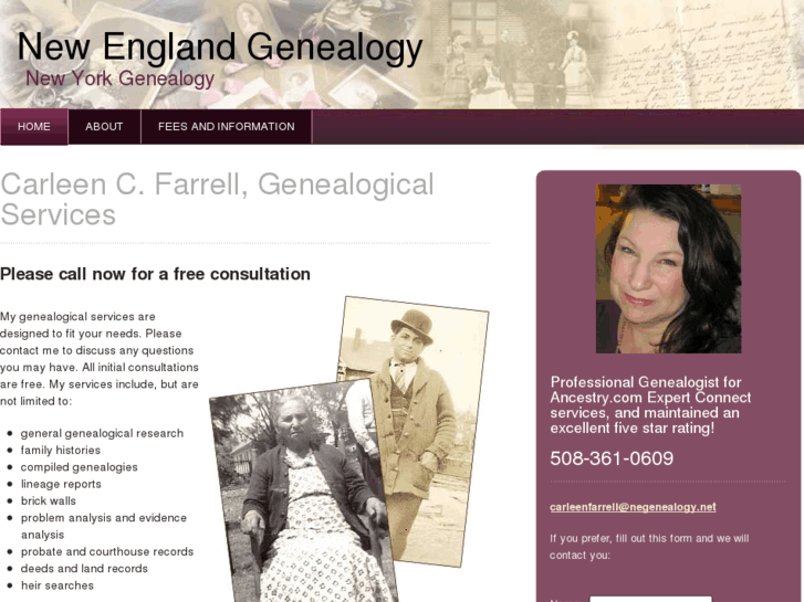 www.negenealogy.net