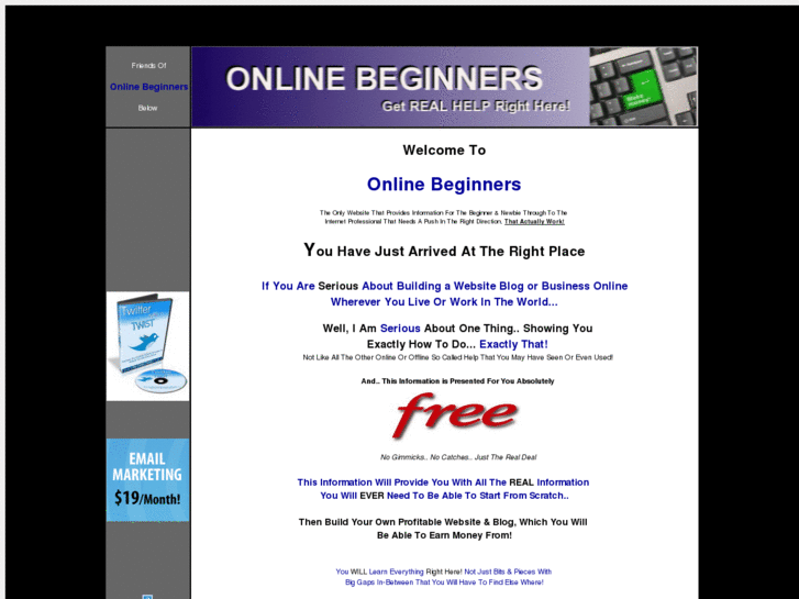 www.onlinebeginners.eu