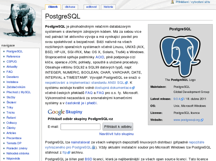 www.pgsql.cz