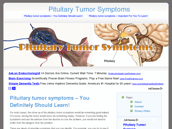 www.pituitarytumorsymptoms.net