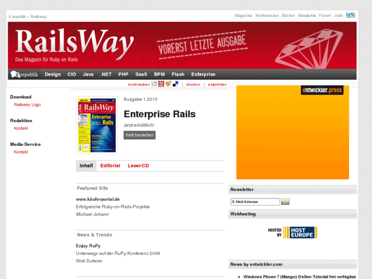 www.railsway-magazin.de