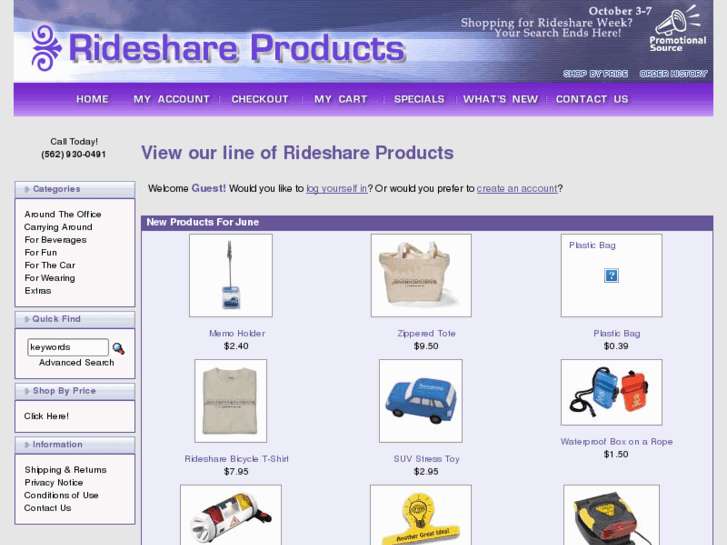 www.rideshareproducts.com