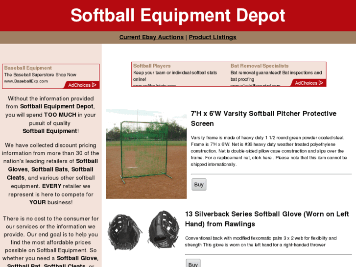 www.softballequipmentdepot.com