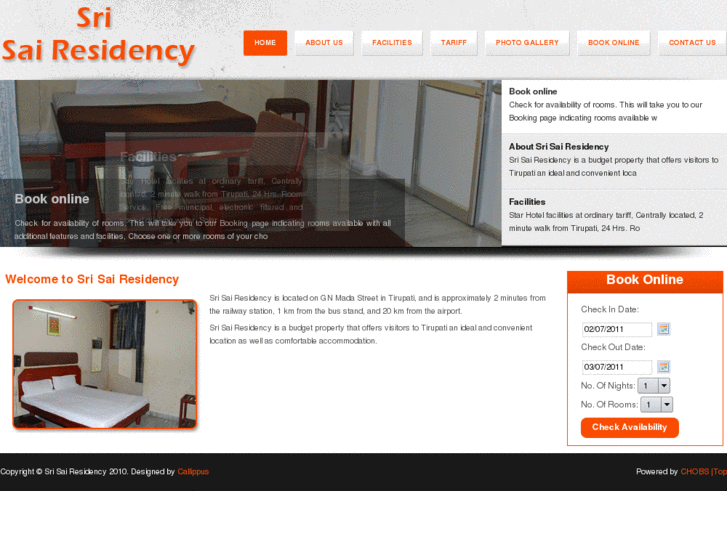 www.srisairesidency.com