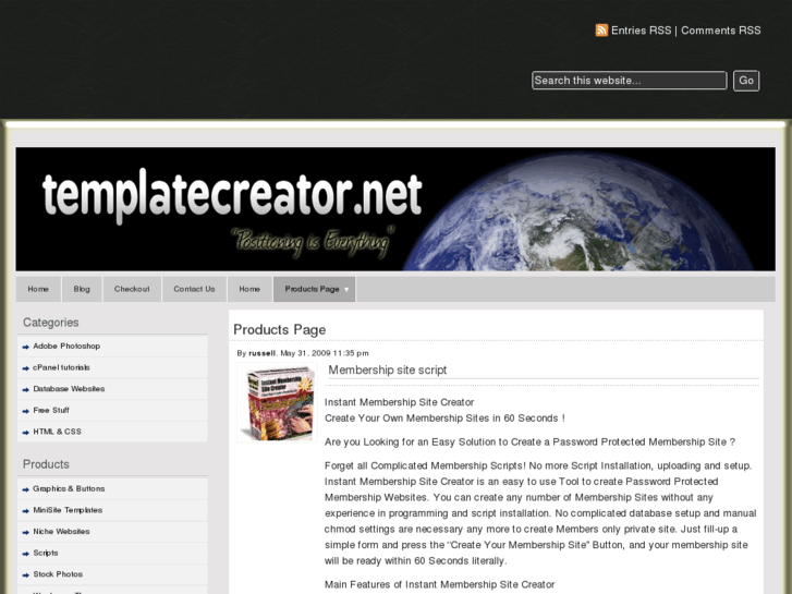 www.templatecreator.net
