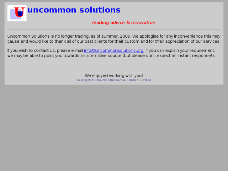 www.uncommonsolutions.org