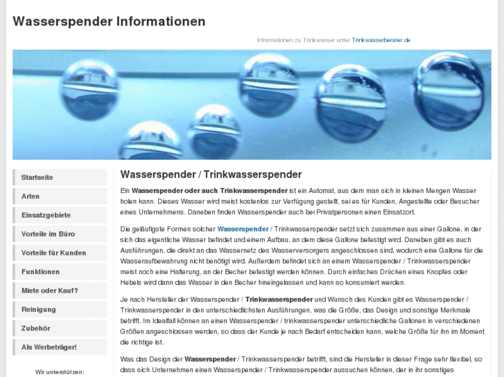 www.wasserspender-infos.de