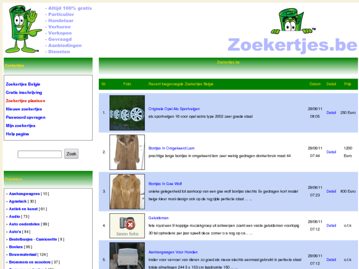 www.zoekertjes.be