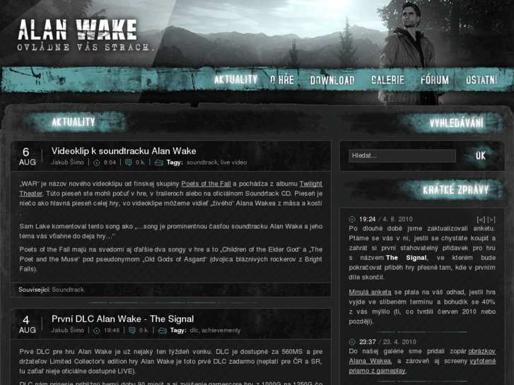 www.alanwake.cz