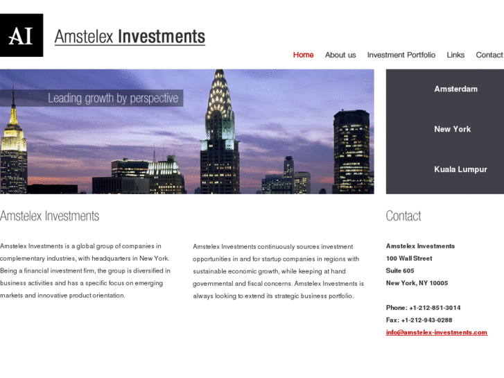 www.amstelex-investments.com