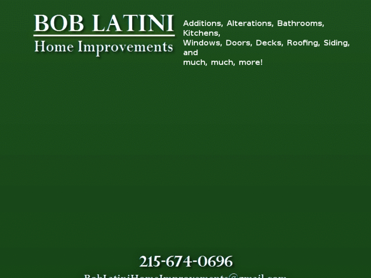 www.boblatinihomeimprovements.com