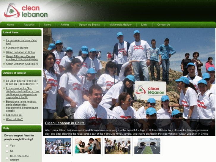 www.cleanlebanon.org