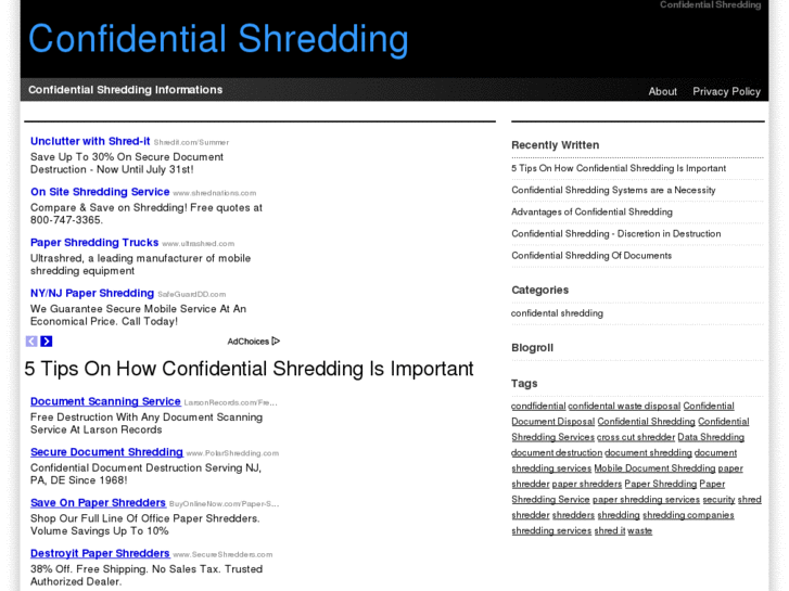 www.confidentialshredding.org