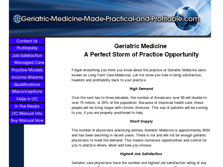 www.geriatric-medicine-made-practical-and-profitable.com