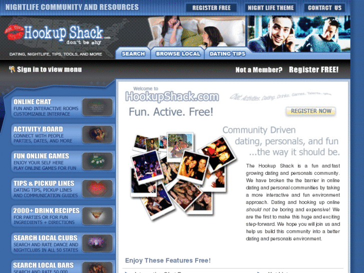 www.hookupshack.com