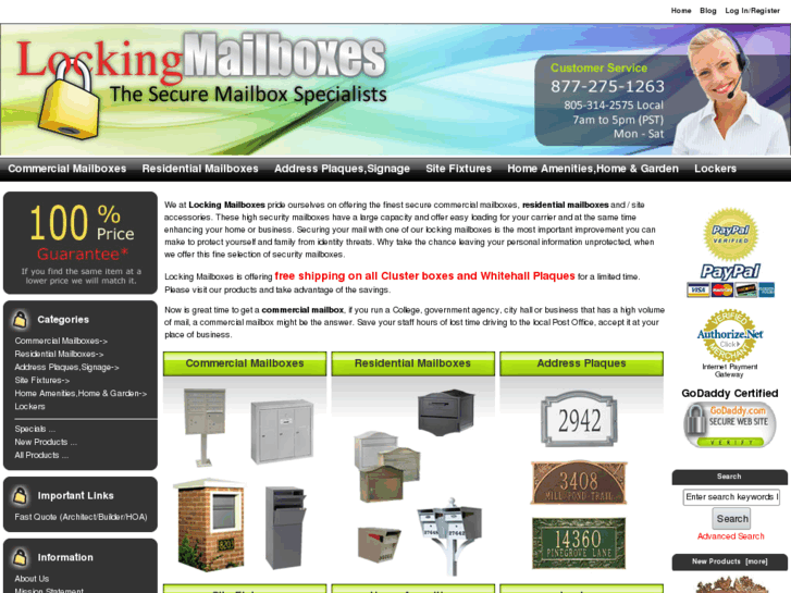 www.lockingmailboxes.us