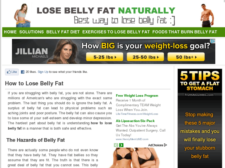 www.losebellyfatnaturally.com