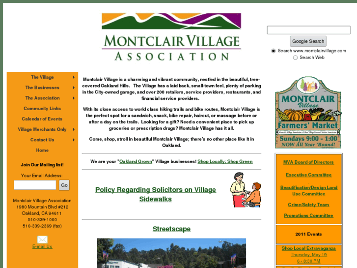 www.montclairvillage.com