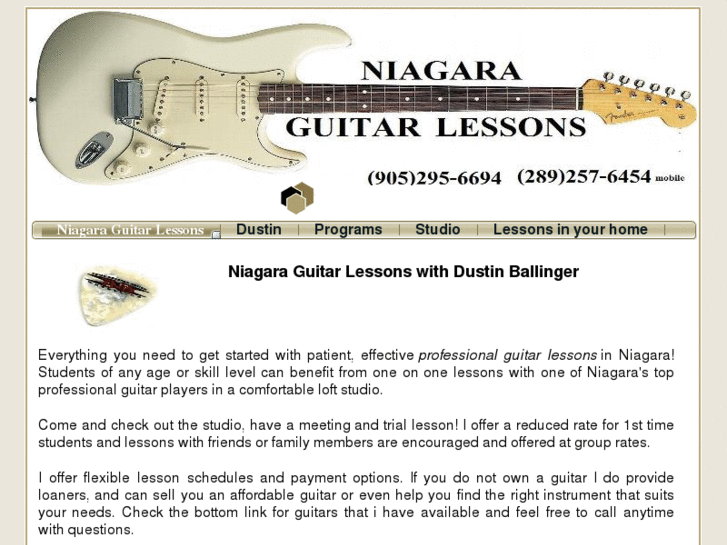 www.niagaraguitarlessons.com