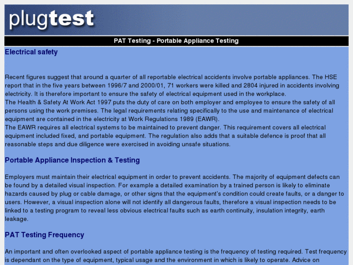 www.pat-testing.org