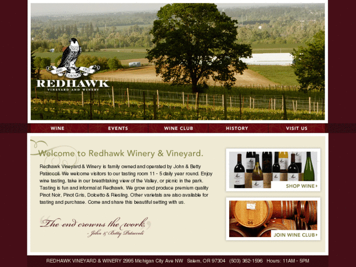 www.redhawkwine.com