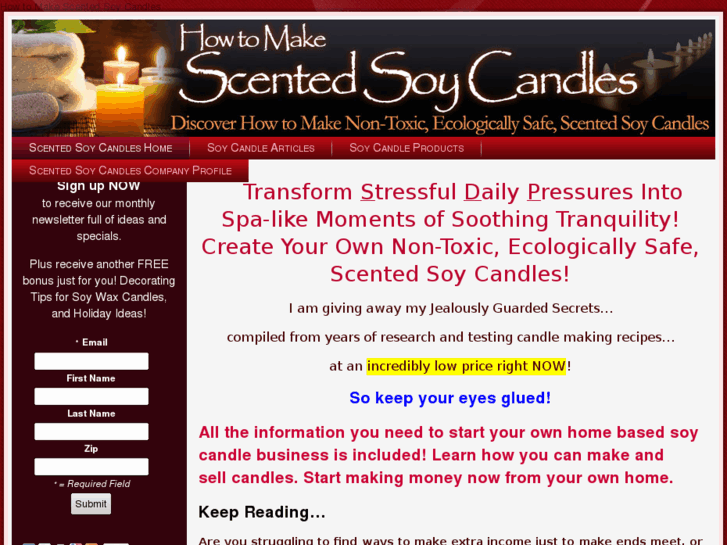 www.scented-soy-candles.com