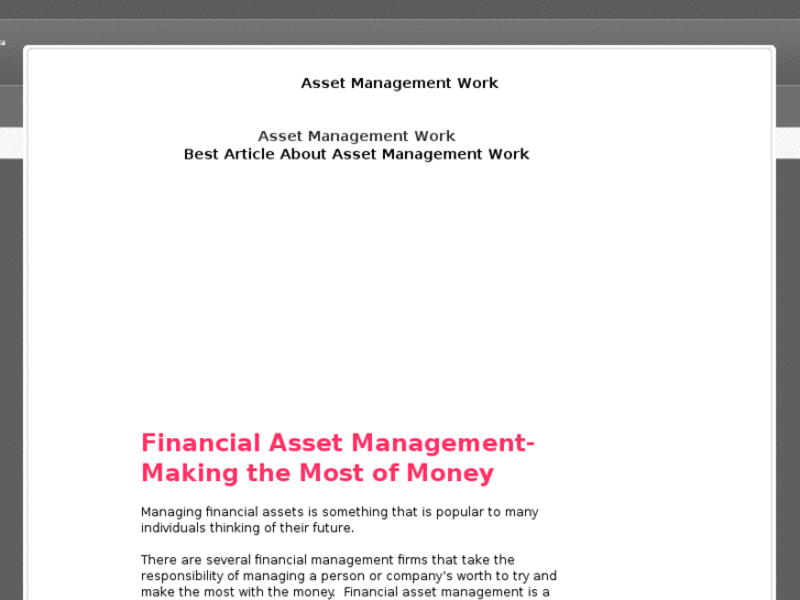 www.assetmanagementwork.net