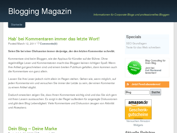 www.blogging-magazin.de