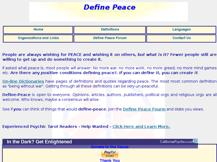 www.define-peace.com