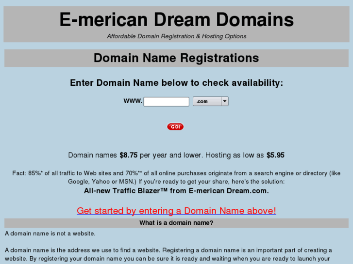 www.e-mericandreamdomains.com