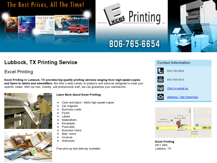 www.excelprintinglubbock.com