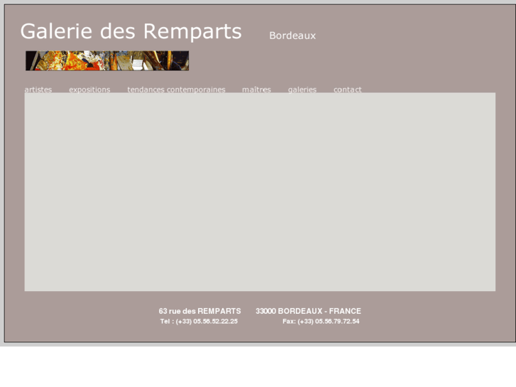 www.galeriedesremparts.com