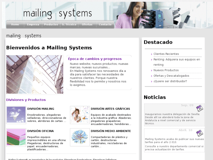 www.mailingsystems.com.es