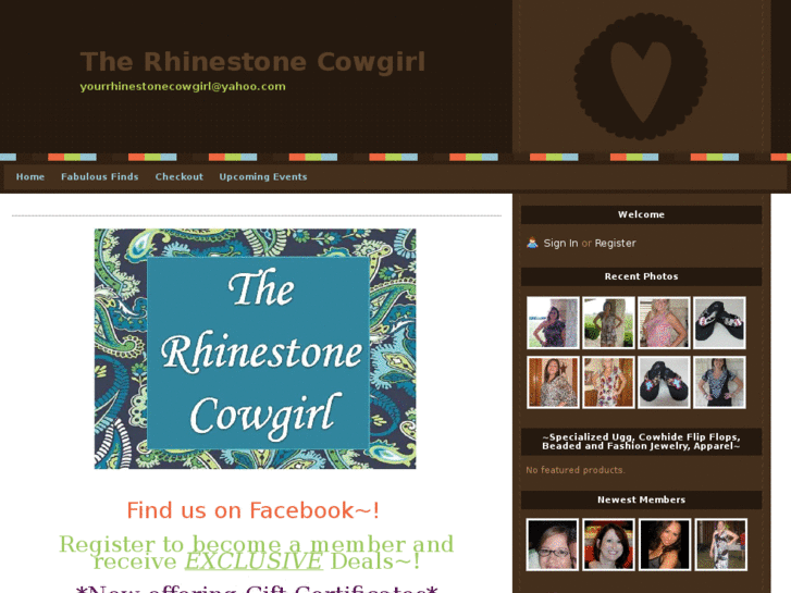 www.rhinestonescowgirl.com