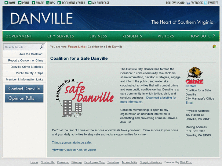 www.safedanville.org