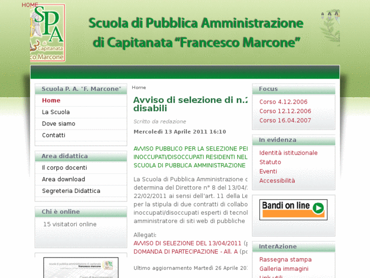 www.scuolafrancescomarcone.it