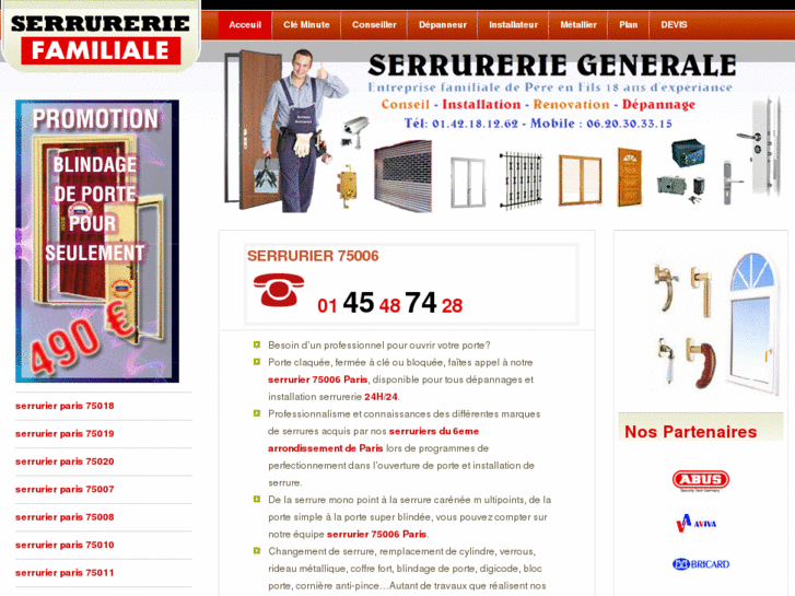 www.serrurerie75006.com