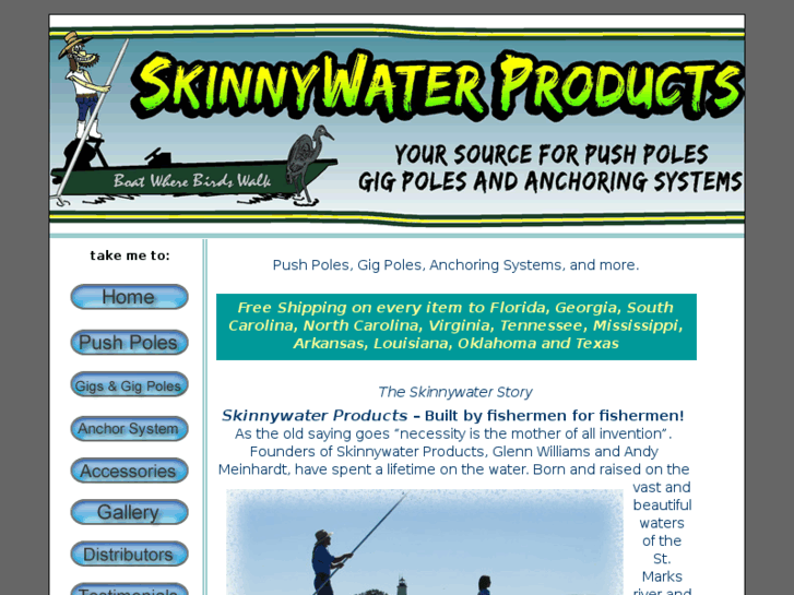 www.skinnywaterproducts.com