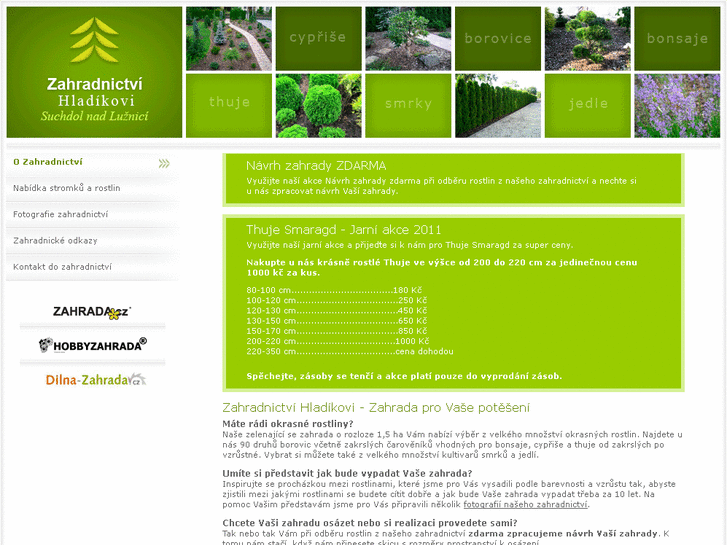 www.zahradnictvi-hladikovi.cz