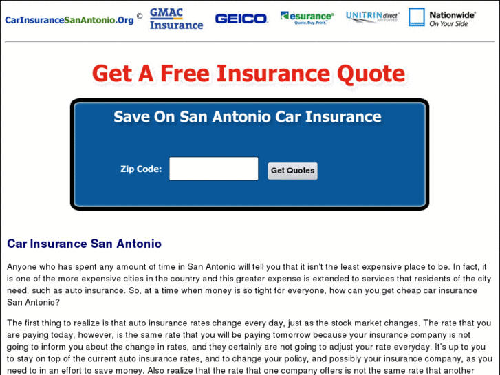www.carinsurancesanantonio.org