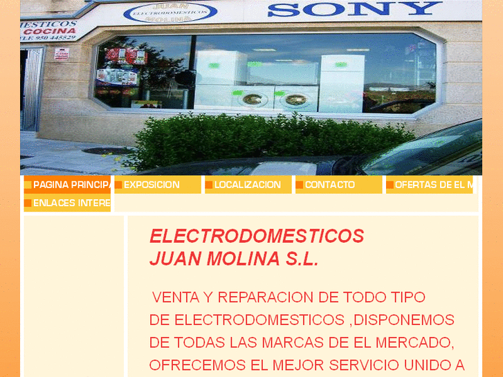 www.electrodomesticosjuanmolina.com