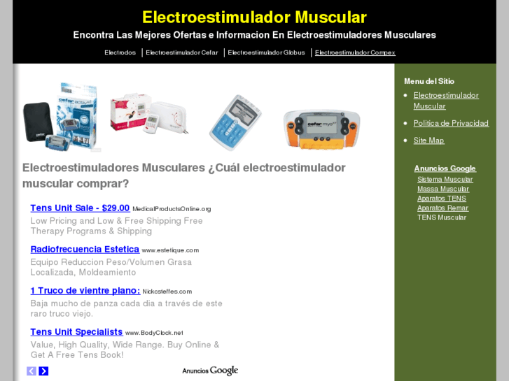 www.electroestimuladormuscular.com